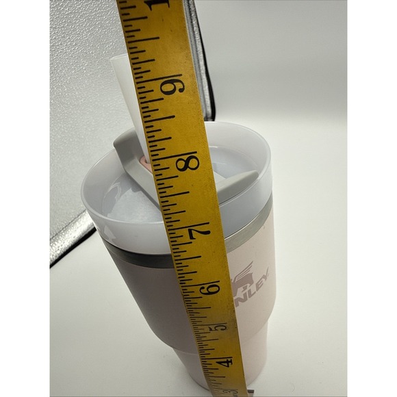 Stanley 20 OZ,  Tumbler light pink with lid and straw Stanley Insulated Tumbler - Picture 11 of 11